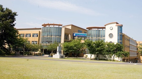 제주외고 전경.