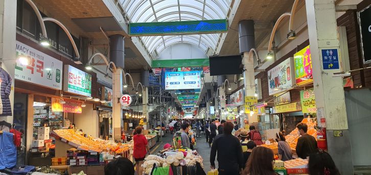 서귀포매일올레시장. 한라일보 자료사진.