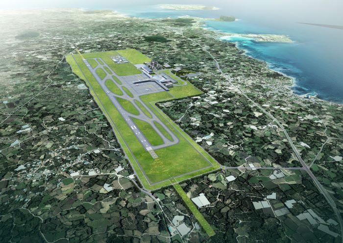 제주 제2공항 조감도.