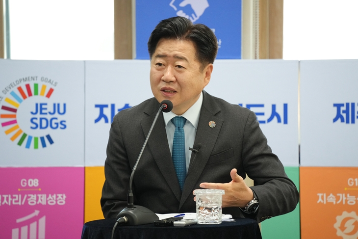 오영훈 제주특별자치도지사. 제주도청 제공