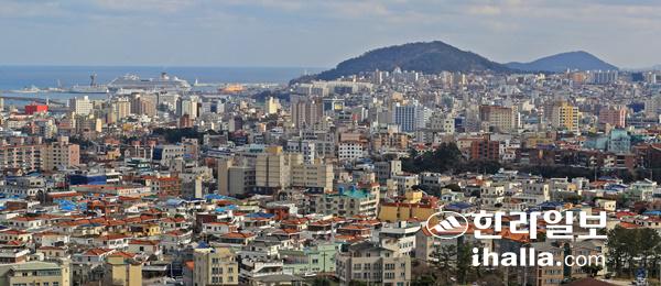 제주시 전경.