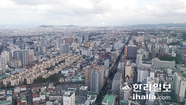 제주시 신시가지 전경. 한라일보DB