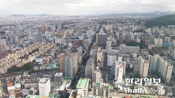 제주시내 전경. 한라일보DB