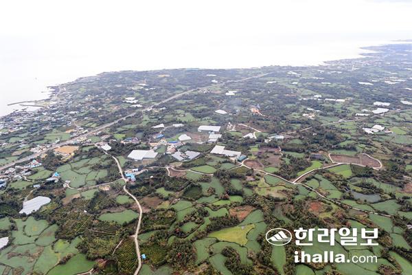 제주 제2공항 예정지. 한라일보DB