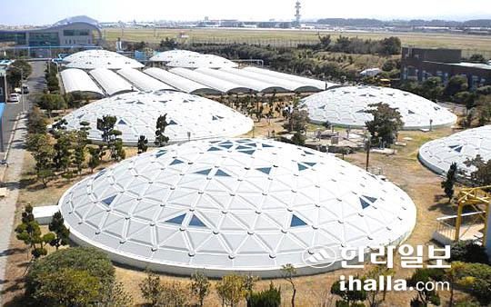 제주시 도두하수처리장.