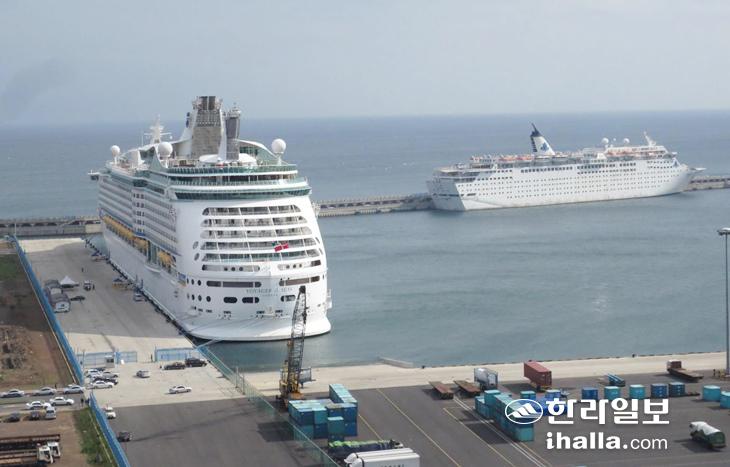제주항 국제크루즈부두 전경. 한라일보DB
