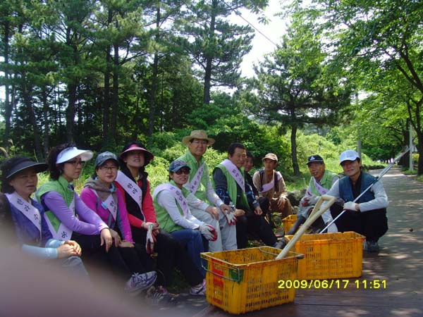 * 아름다운 봉사 후의 커피 타임