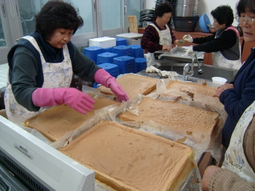 서부농업기술센터 제과제빵 동아리, 설 음식 만들기