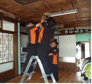 화재 감지기 설치